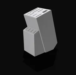 Modern Knife Block by EYEspy66, Download free STL model