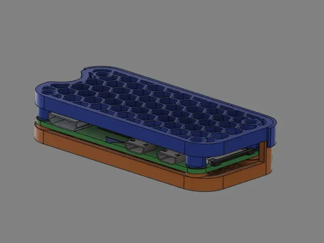 Honeycomb Raspberry Pi Zero 2 W Case Screwless