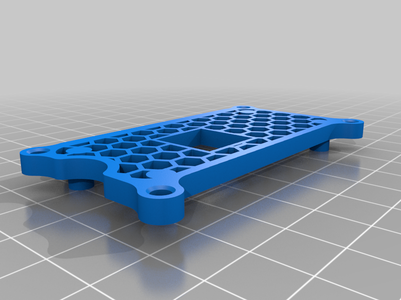 Honeycomb Raspberry Pi Zero 2 W Case with Optional Extrusion Mount by ...