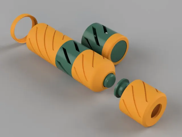 3D Printable Pro Micro Based Push Button