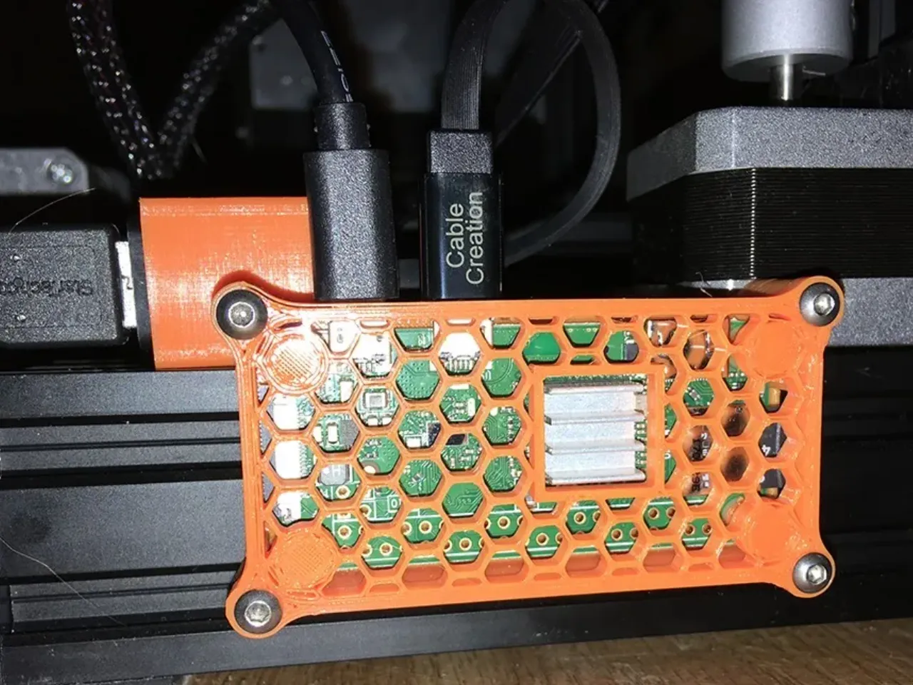 Extrusion Mount for CableCreation USB OTG Adapter by mcrane | Download free  STL model | Printables.com