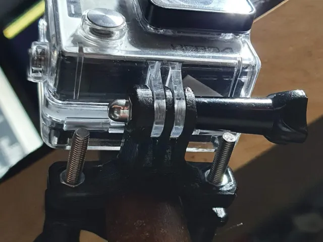 Gopro pole/cylinder mount