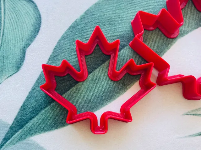 Canadian Maple Leaf Cookie Cutter