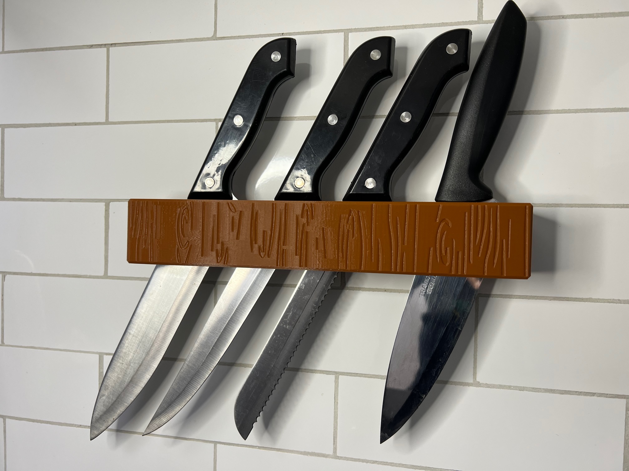 Wall knife holder by MEAFdesigns | Download free STL model | Printables.com