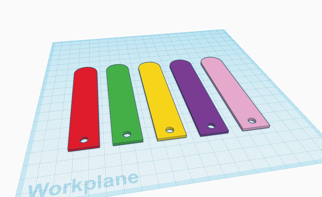 Filament Sample Lollypop Sticks