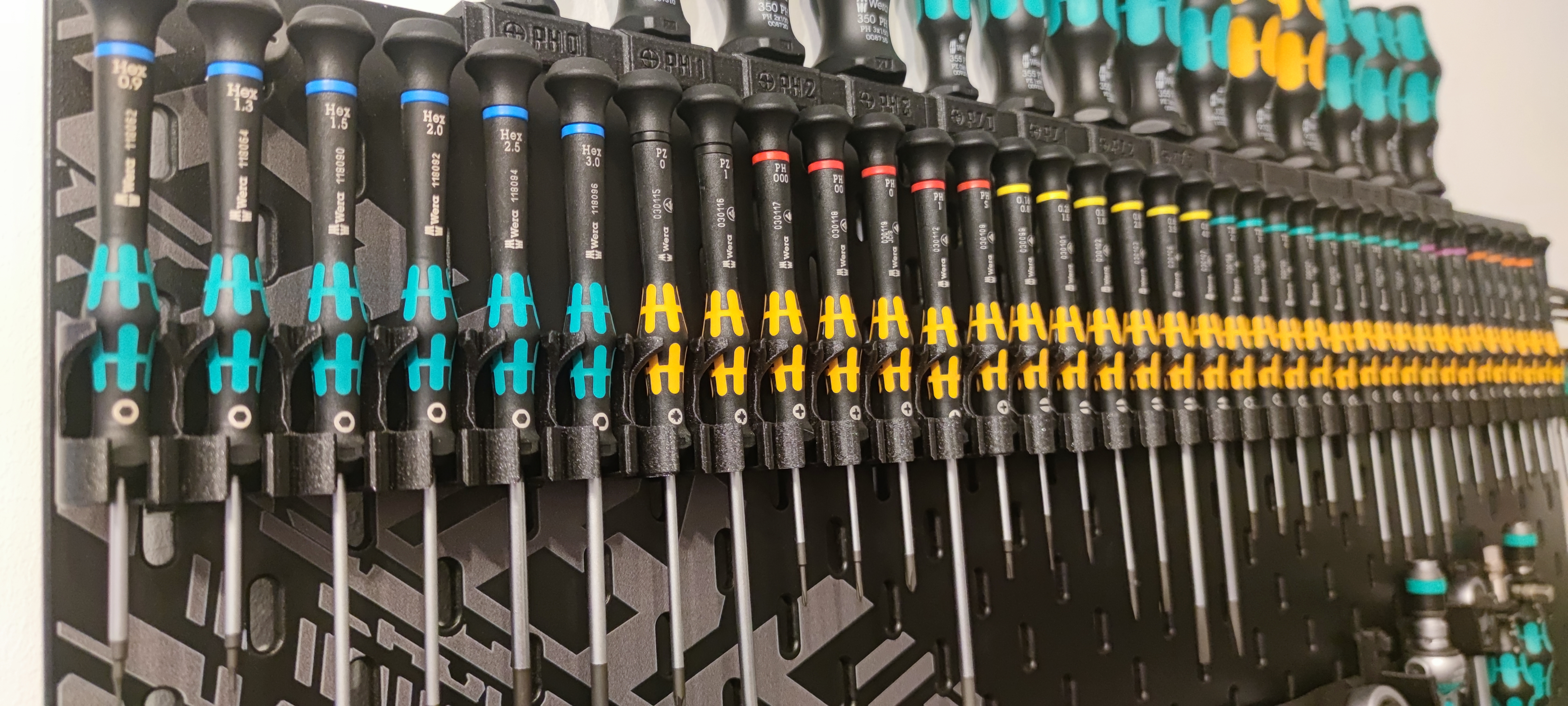 Skadis Holder for Wera Kraftform Micro Screwdriver