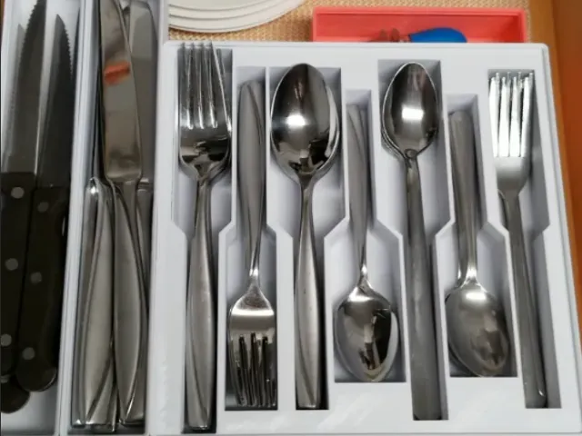 Customized Gridfinity Silverware Holder