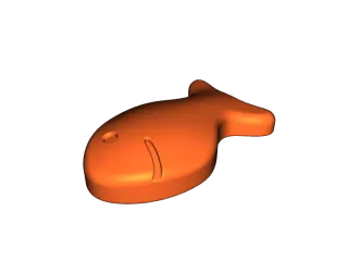 Mini Fish Refrigerator Magnet by kennyd1gital | Download free STL model ...