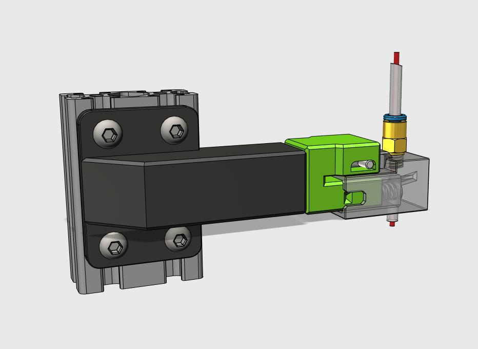 Cutter Module Assembly Filament-Cutter Base Module without Servo by Technik Gegg | Download ...