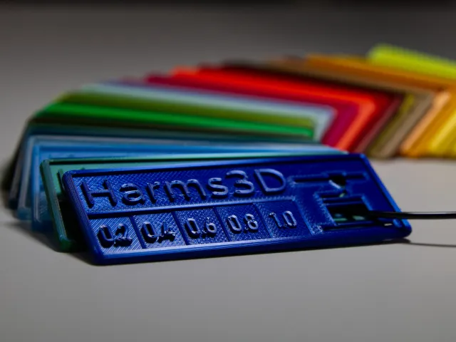 Your Logo Filament Swatch and Box