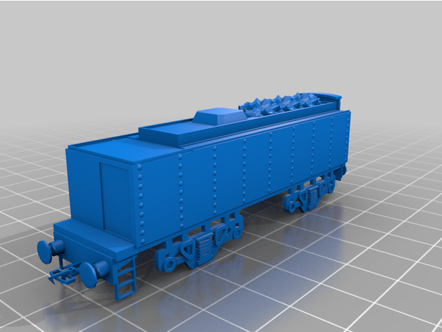 Locomotive S160 (for N gauge motor bogies by boonie | Download free STL ...