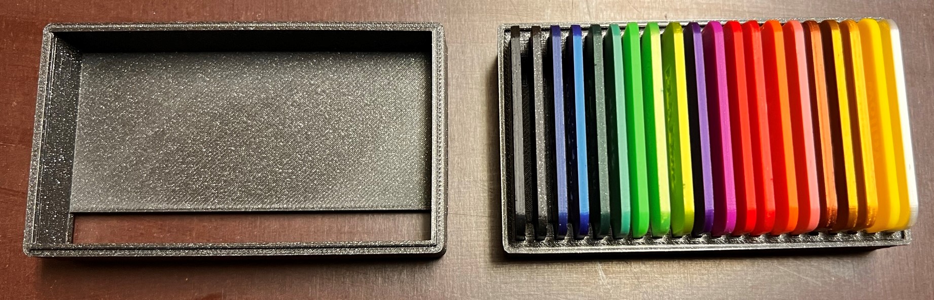 Filament samples in storage box by OG-Crafts | Download free STL model ...