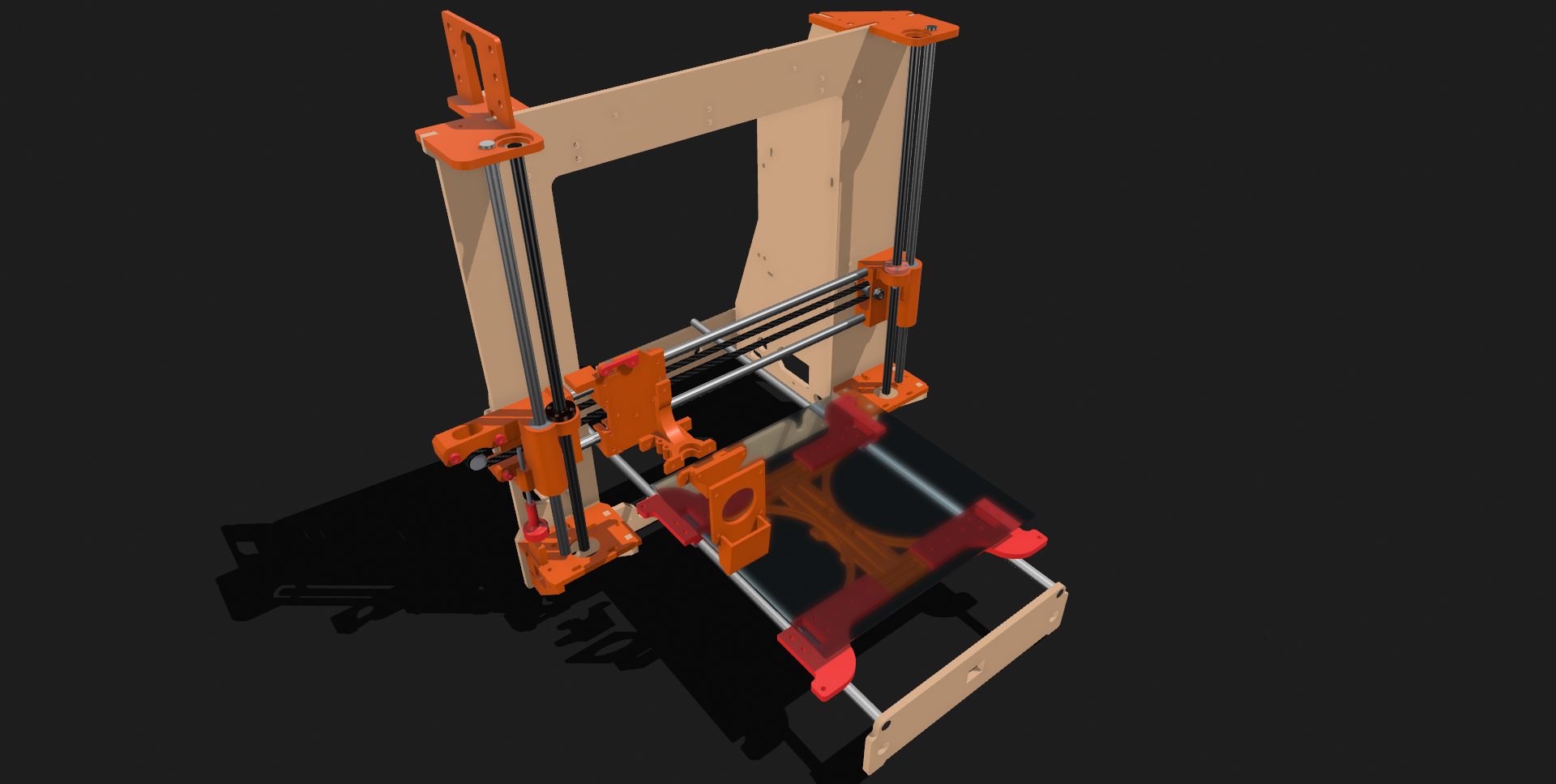 Fully Reworked/Custom 3D printer