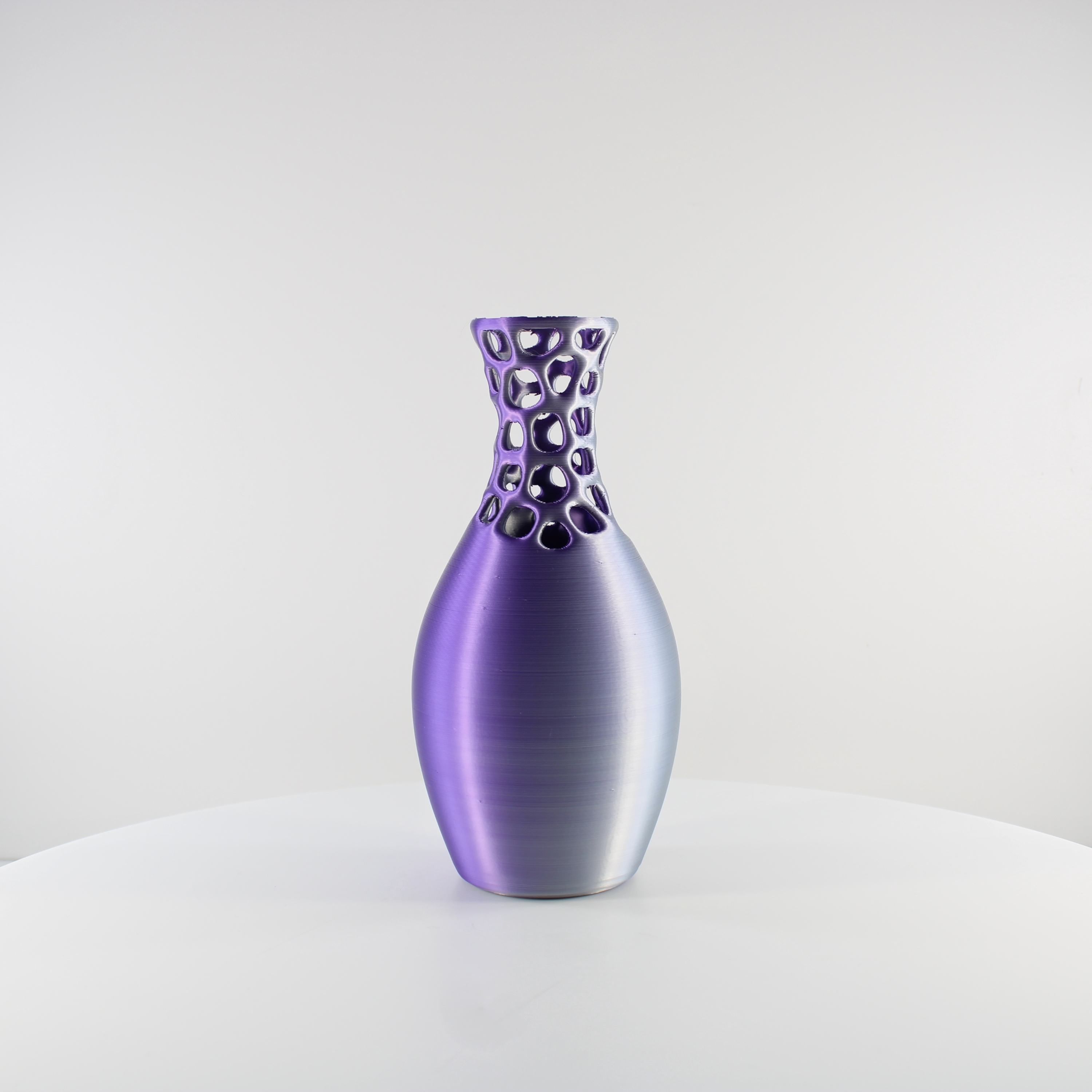 Voronoi Vase for Dried Flowers, Elegant Decoration Vase