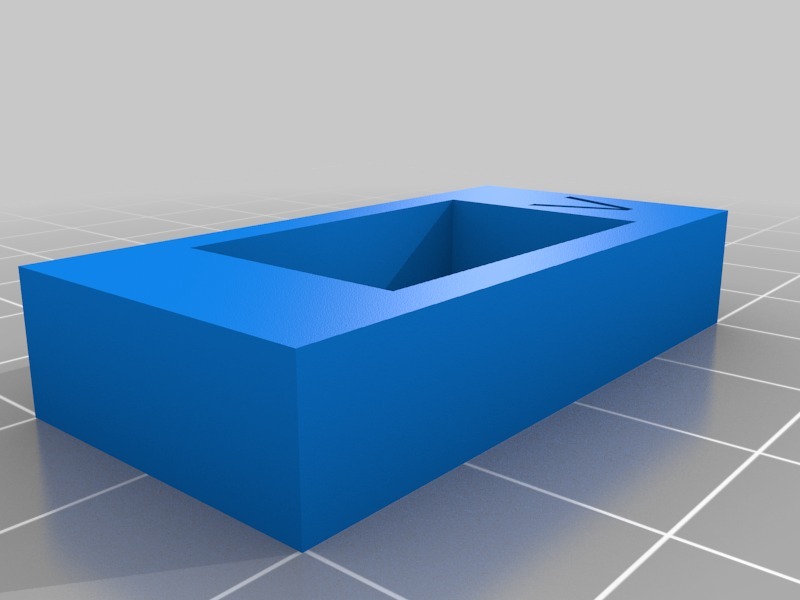 Mini Voltmeter Enclosure Remix {closed holes}