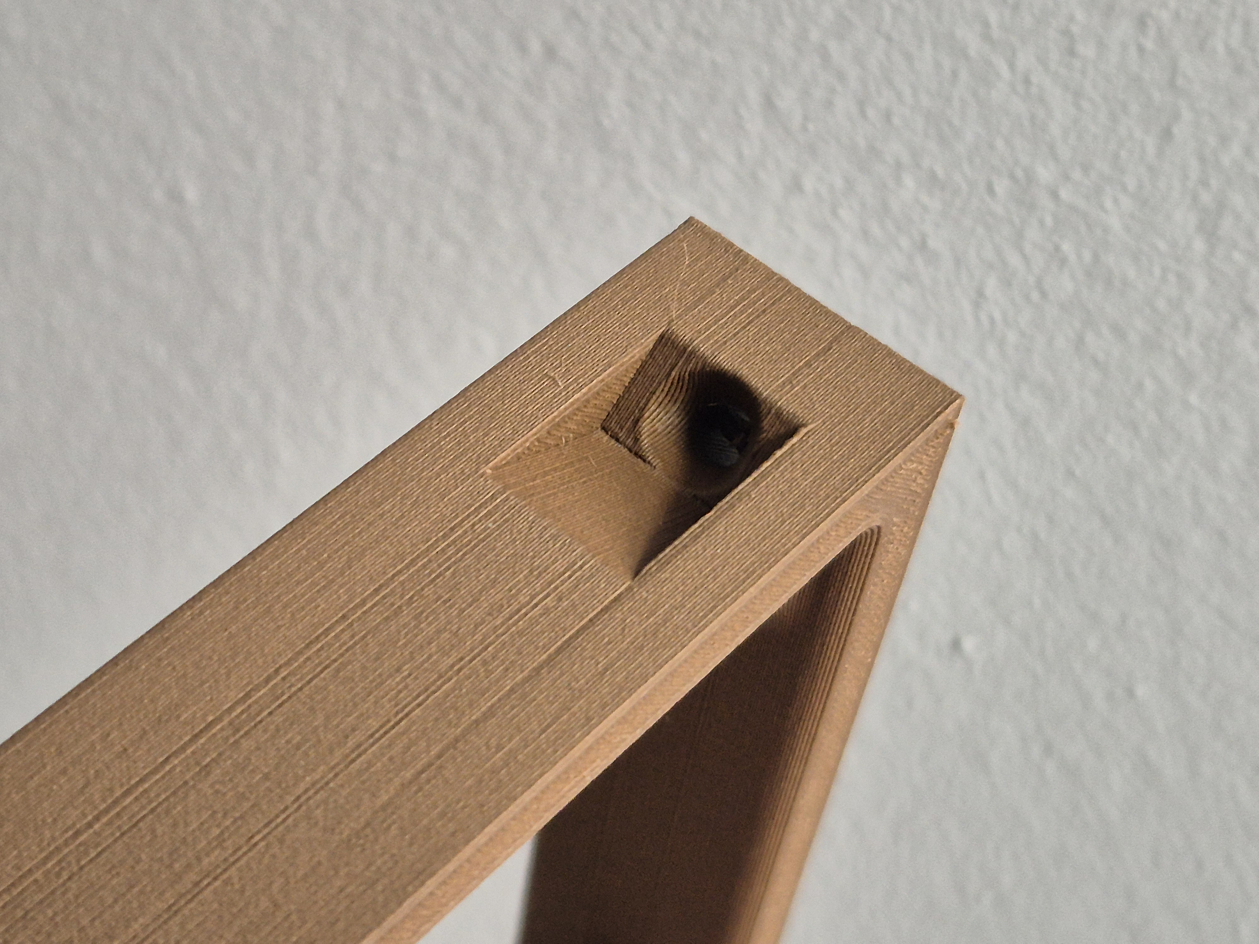 Miniatura 2 do modelo 3D Corner brace shelf bracket