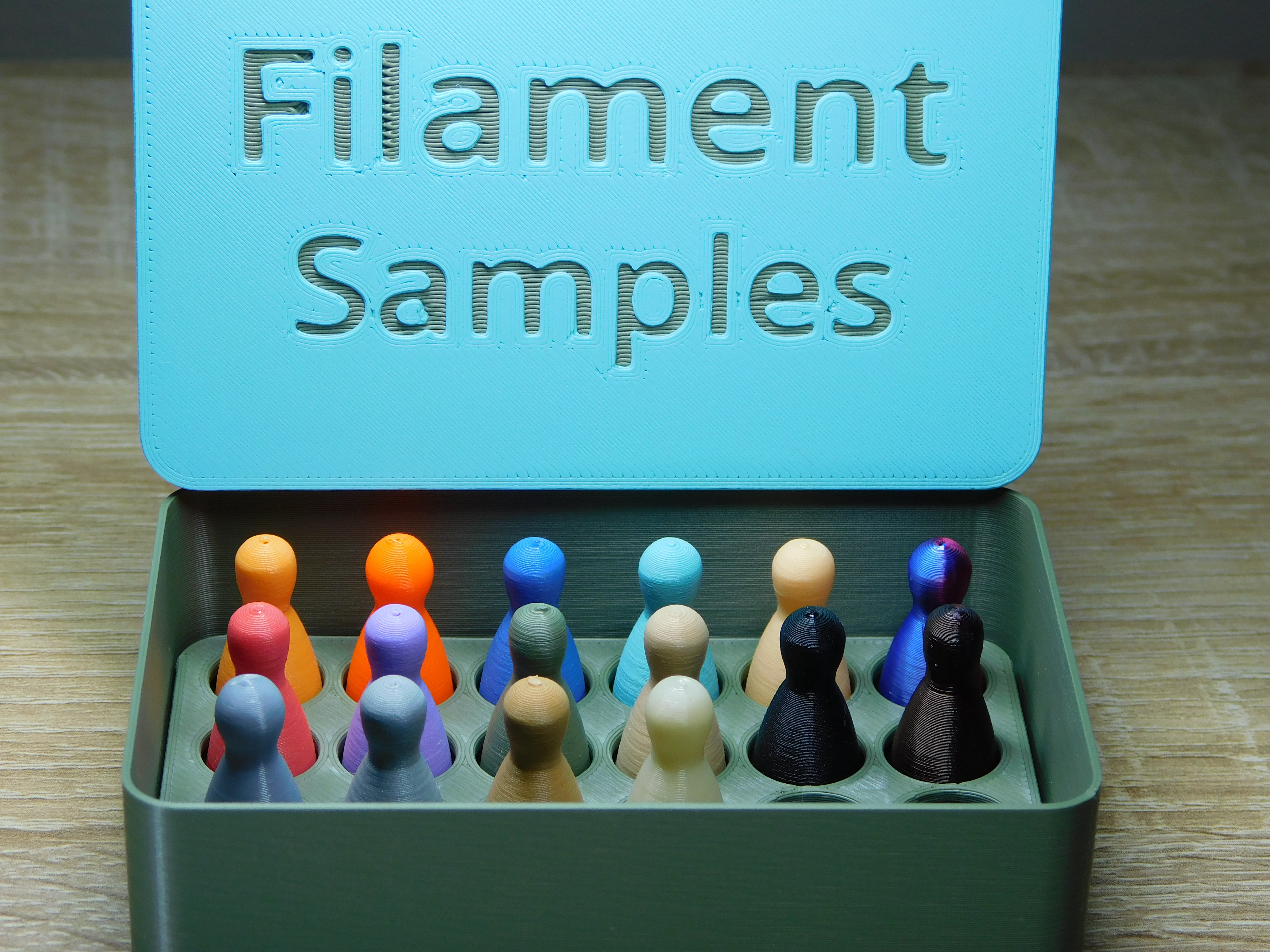 Miniatura 4 do modelo 3D Filament sample box