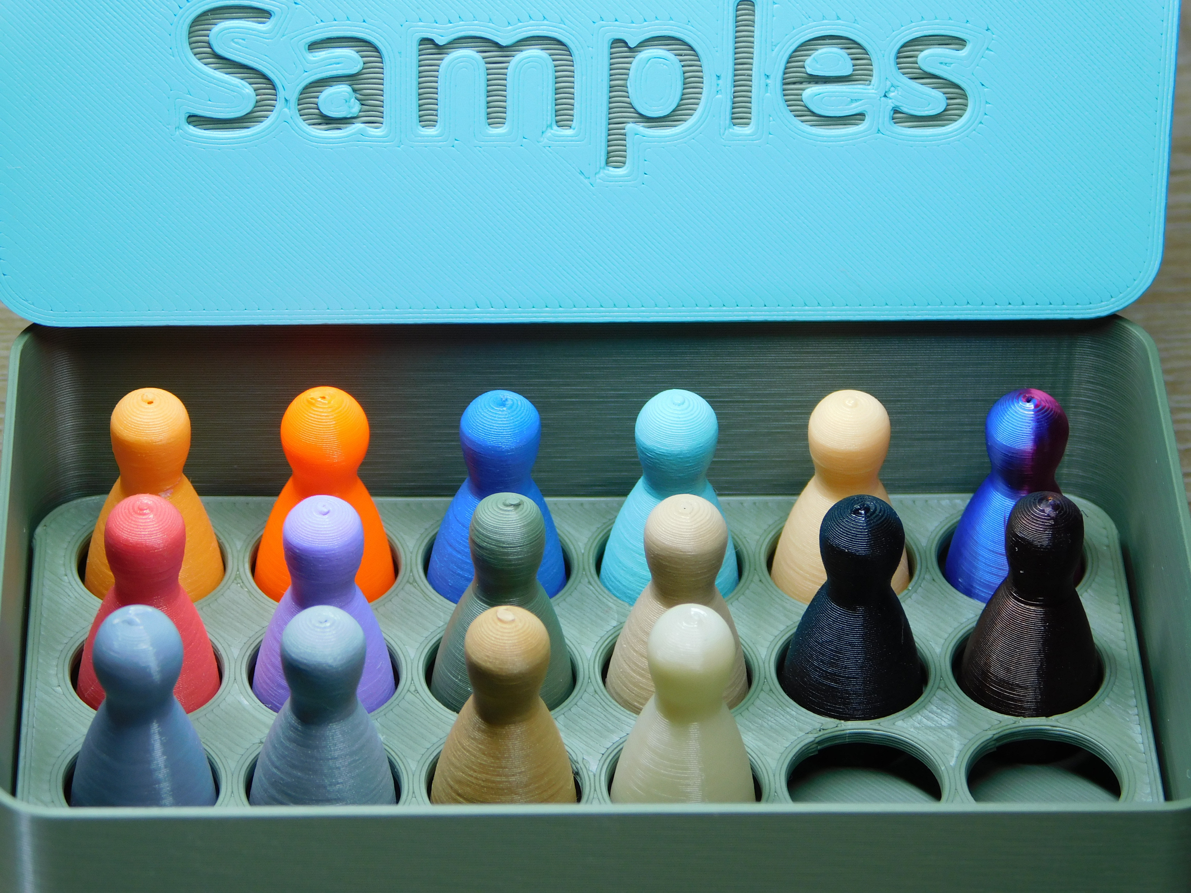 Miniatura 3 do modelo 3D Filament sample box