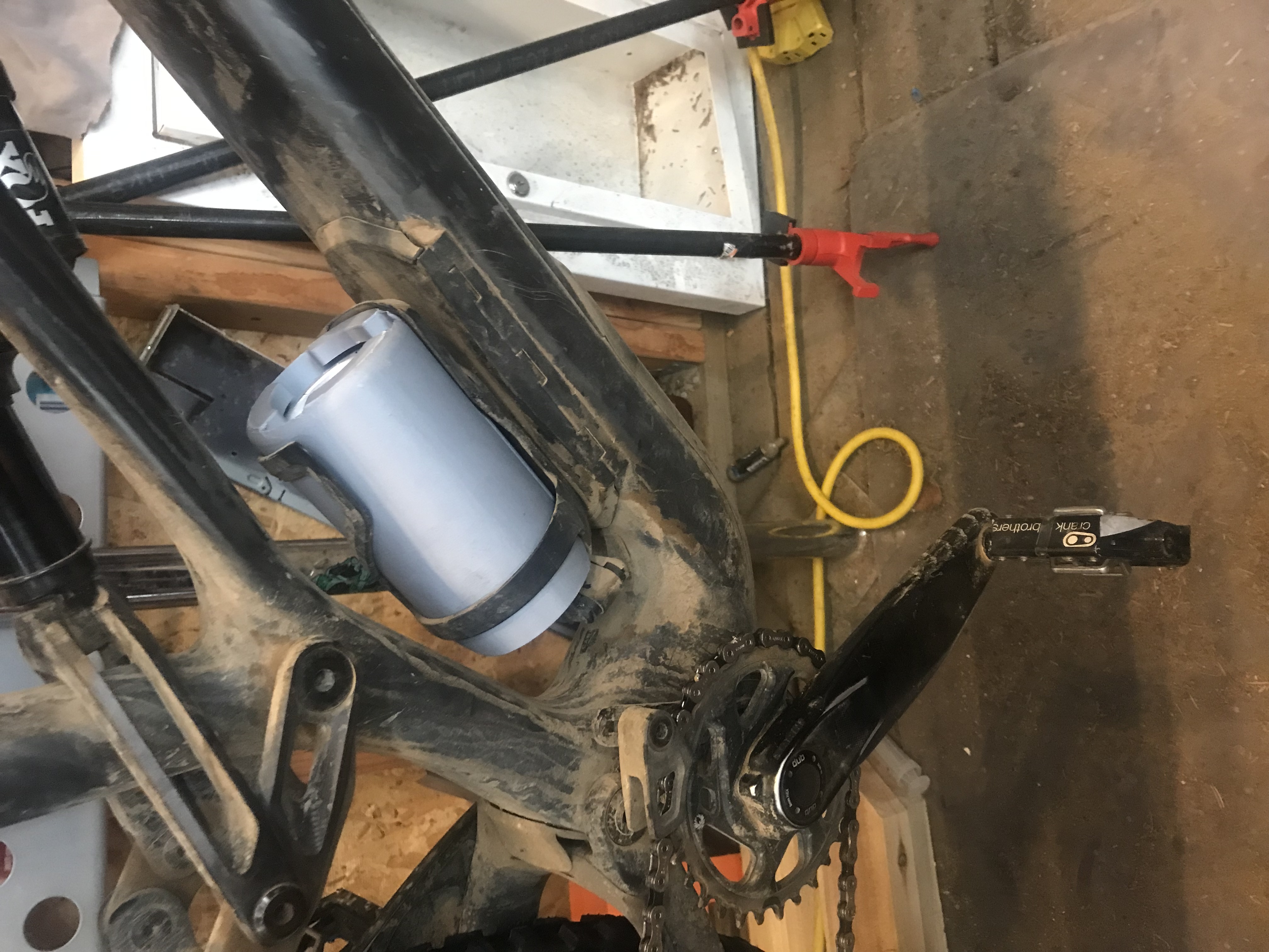 Bike Cage to Can Adapter