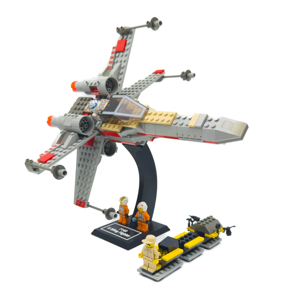 Modular Display Stands for LEGO Star / Marvel (X-Wings, Shuttles, Fighters, Speeders, Starships) by MroznyHipis | Download free STL model | Printables.com
