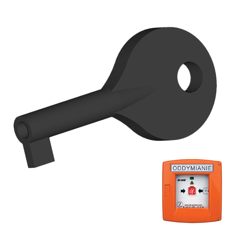 Key for Smoke Extraction / Vents RT 45-LT D+H Mechatronic