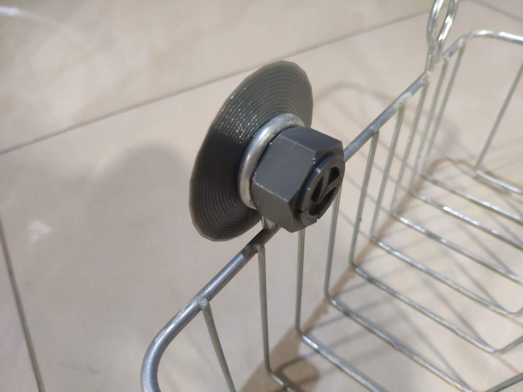 IKEA IMMELN Replacement part use screws instead of suction cups by