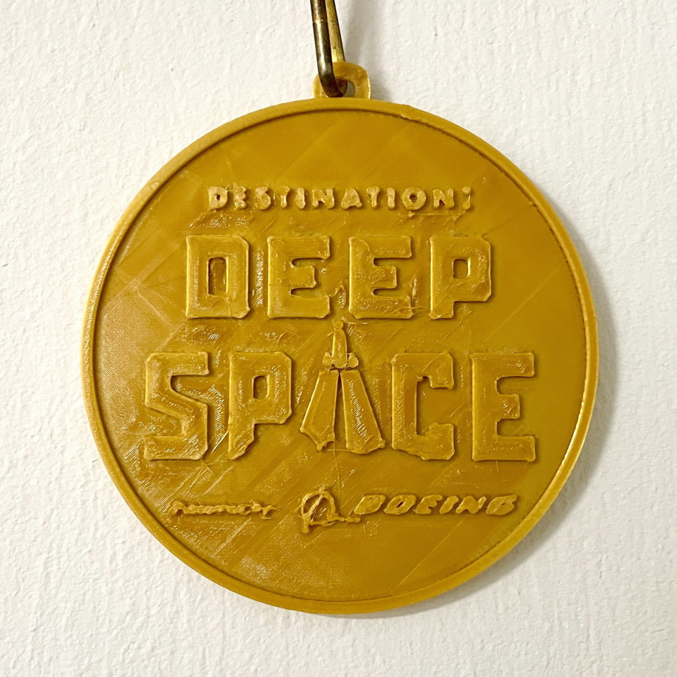 Destination Deep Space FRC 2019 Medal