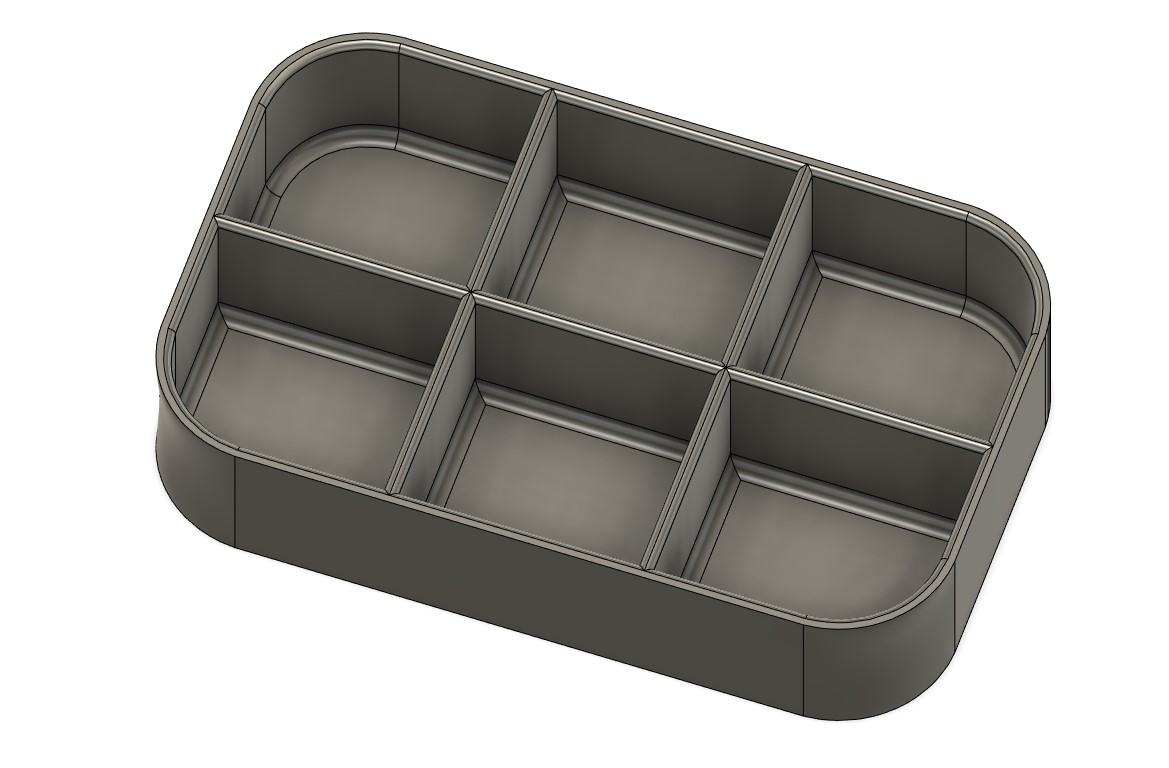 Altoids 6 Compartment Rounded by Tim Galos | Download free STL model ...