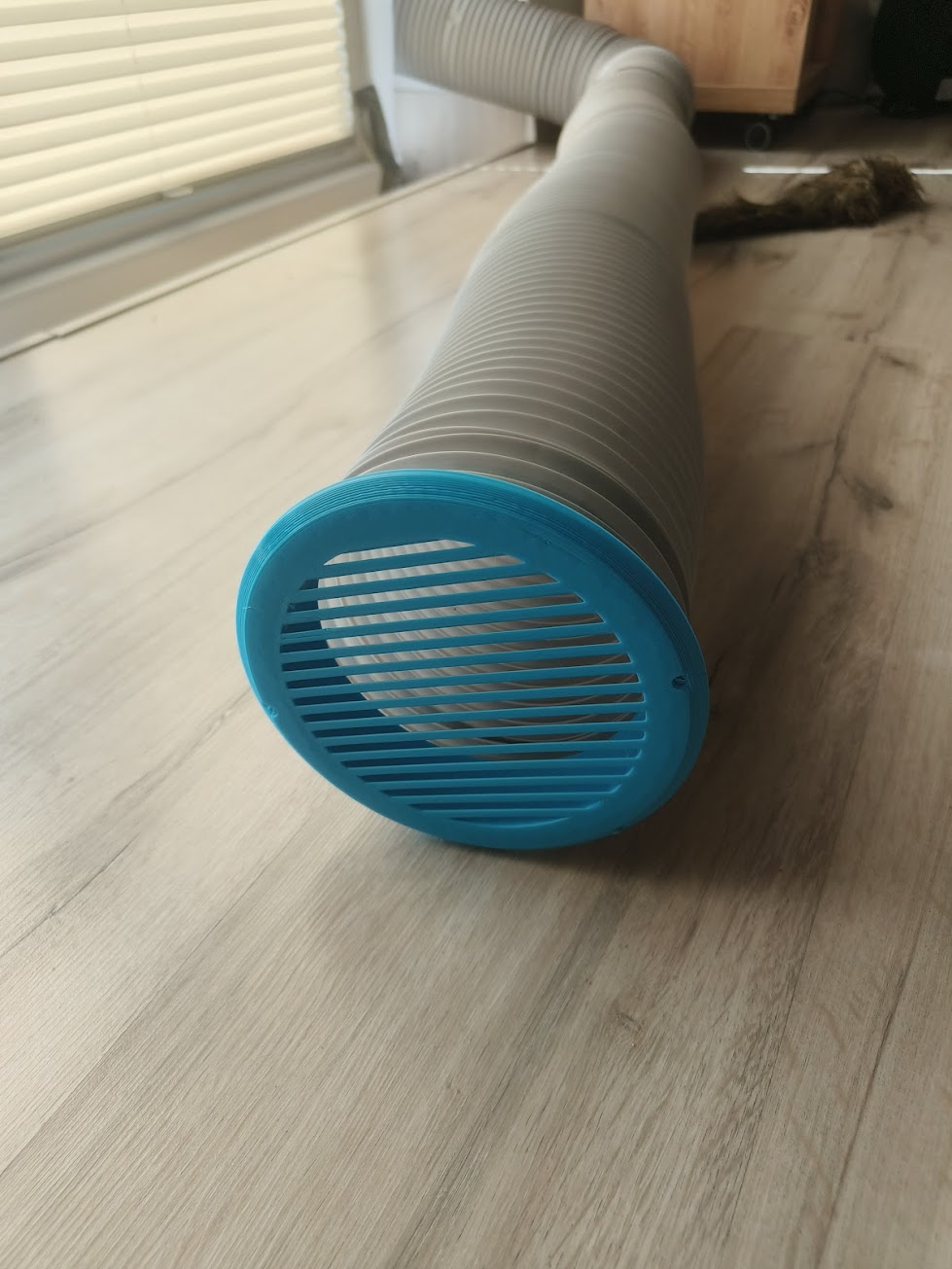 5" air conditioner duct collar with vent