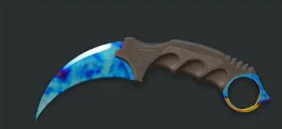 Karambit Blue Gem | CS2 Knife | 3D Print STL