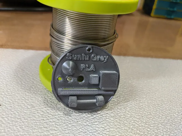 Simple and fast filament sample swatch V2