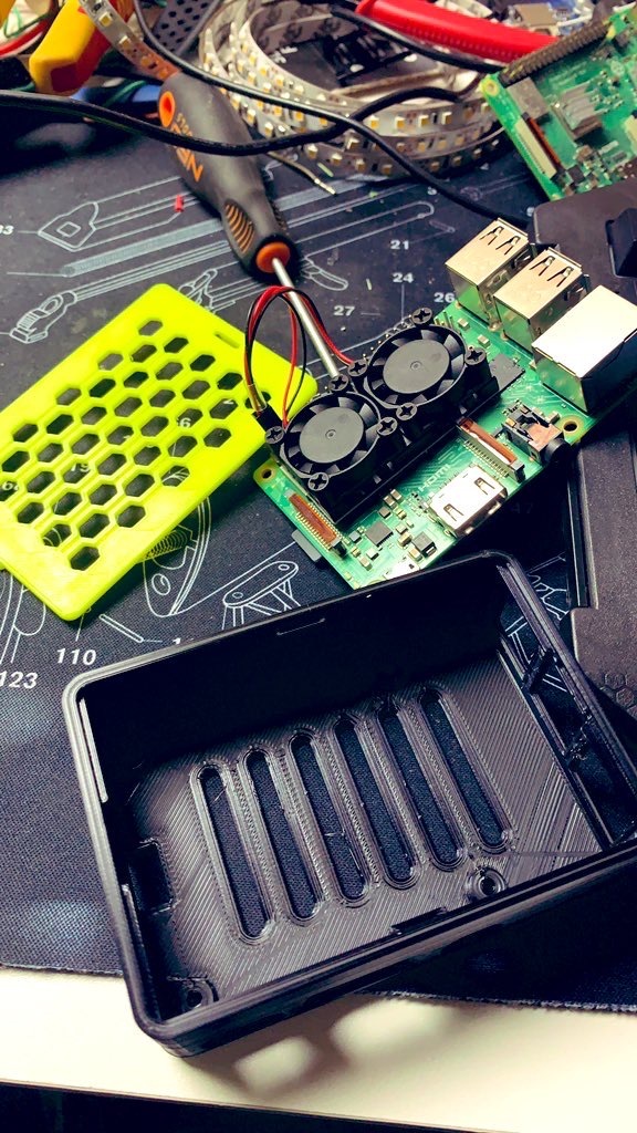 RPIbox rpi3b+ by Valentino Hesse | Download free STL model | Printables.com