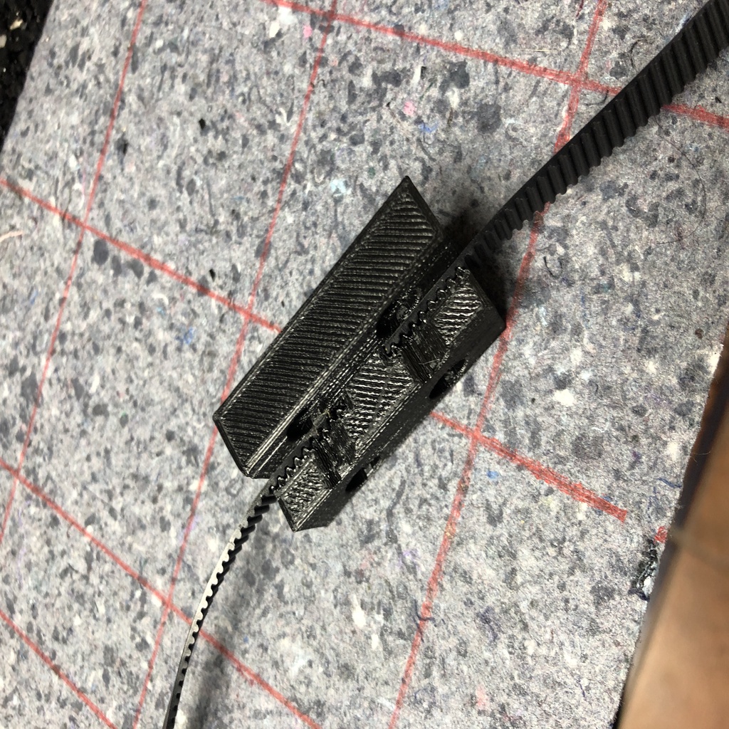 A8 AM8 Y belt holder by Valentino Hesse Download free STL model