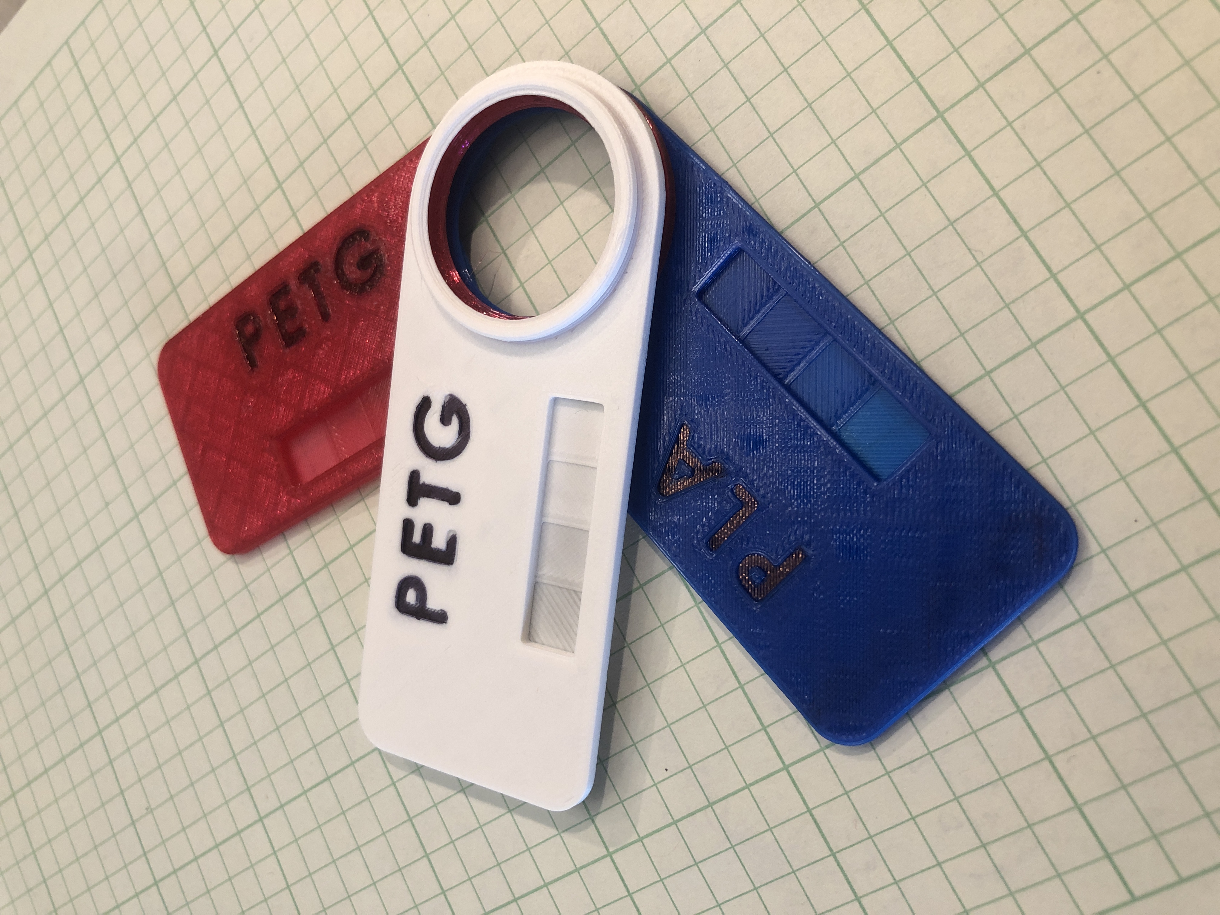 Self Storing Filament Sample