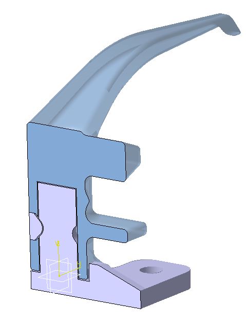 Miniatura 3 do modelo 3D Caravan window handle