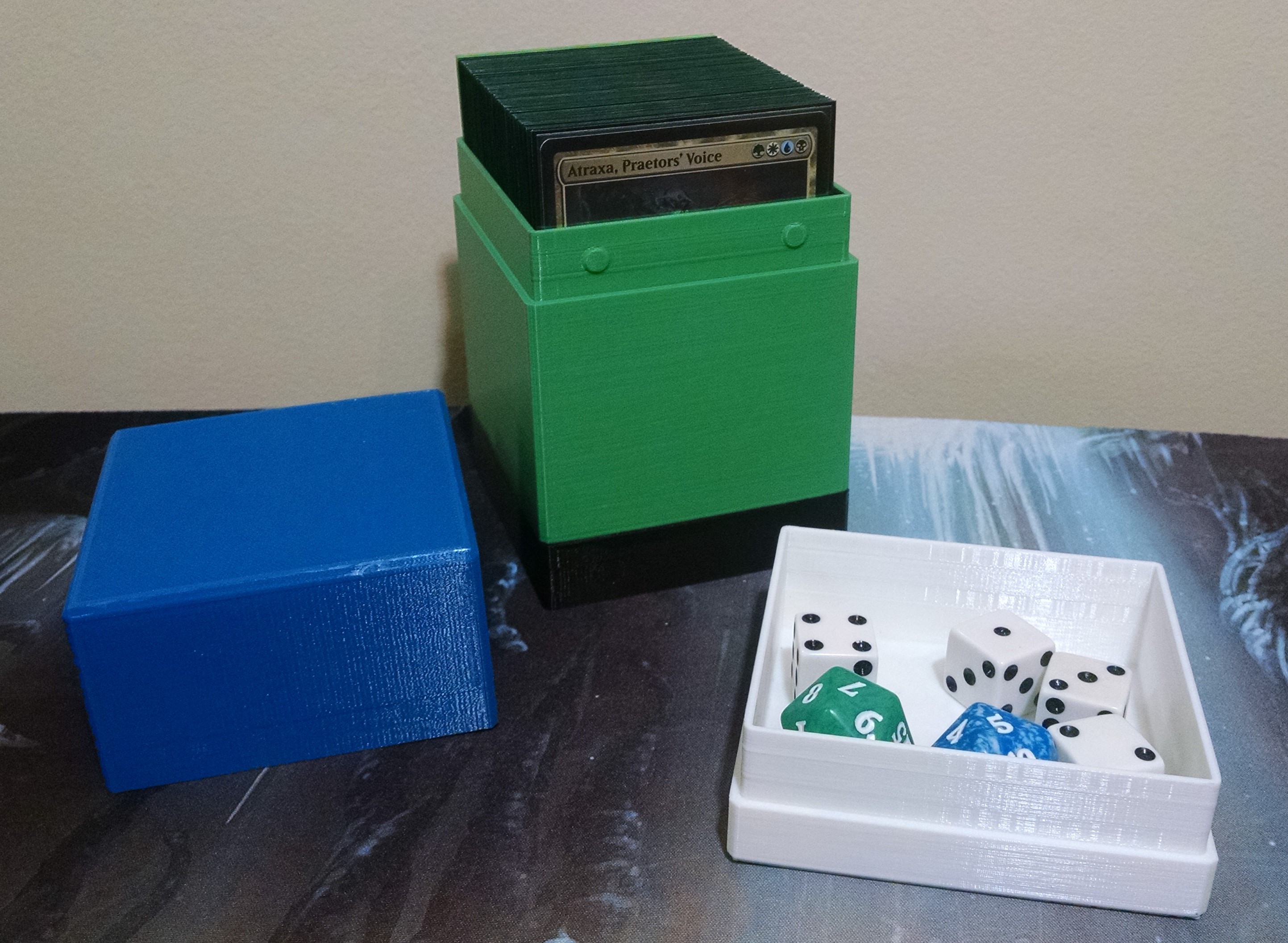 Commander Deck Box MTG By Tekcor17 Download Free STL Model 