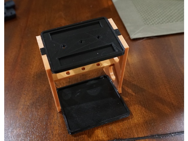 Miniatura 6 do modelo 3D Angled Tool Hex Holder
