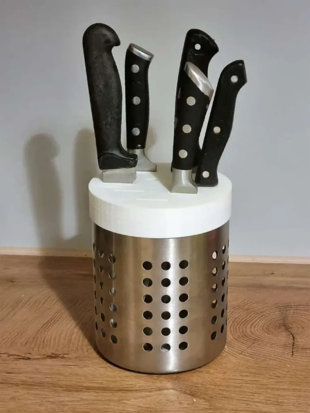 Knife holder add-on for IKEA ORDNING