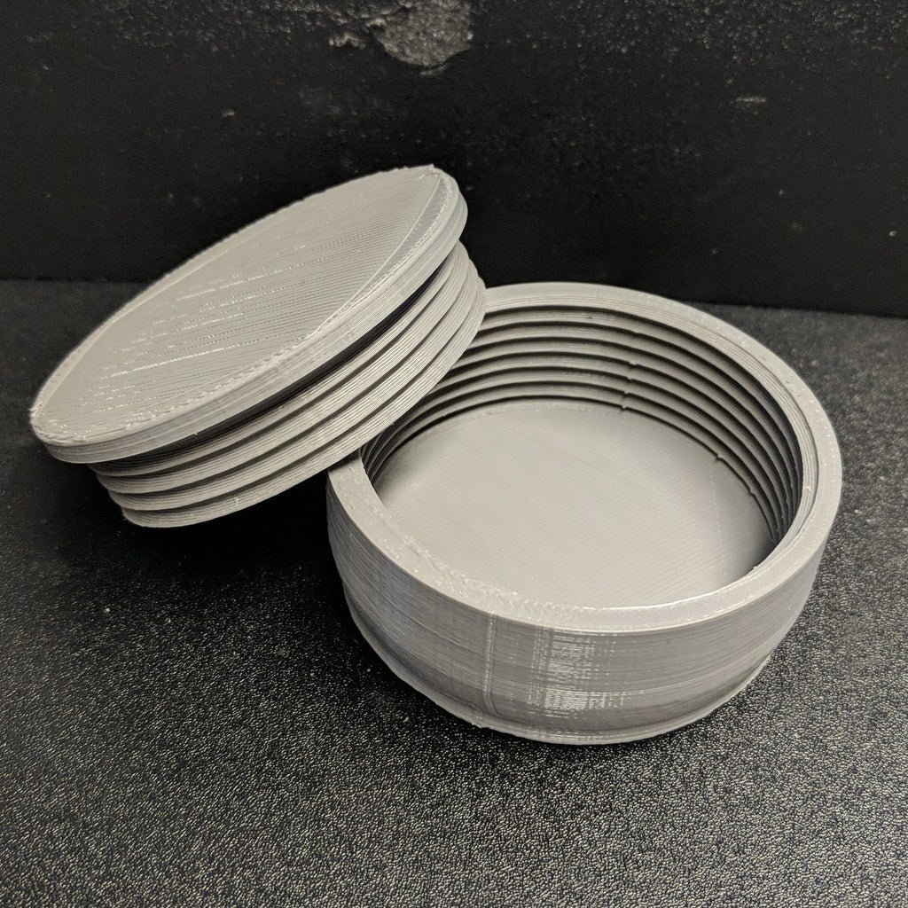 Small simple screw top container