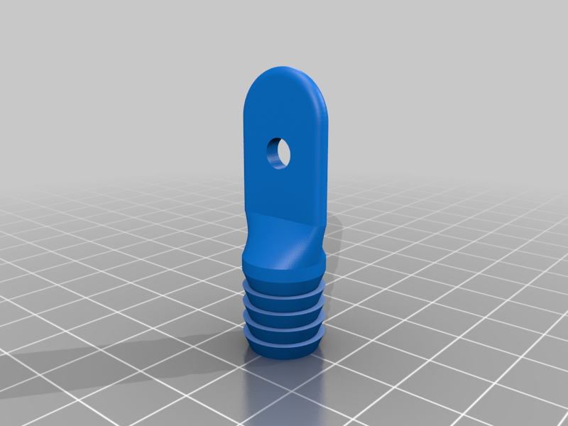 Ghostbusters leg hose connector for pistol belt (12mm) 