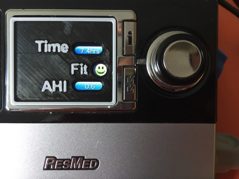 Resmed S9 Autoset compatible "keep it dark" screen mask