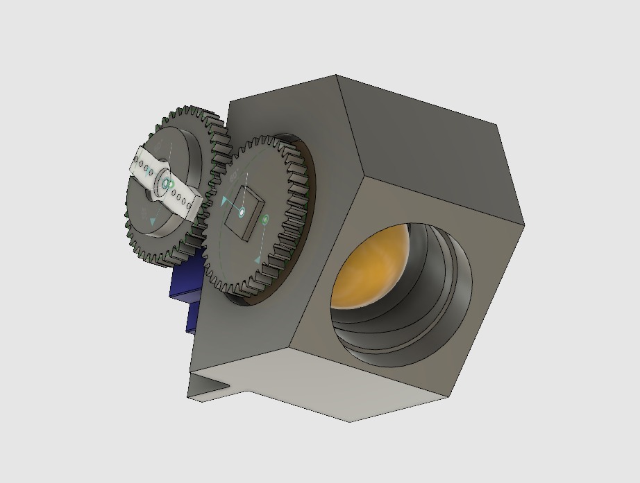 Marble ball release mechanism cylinder version