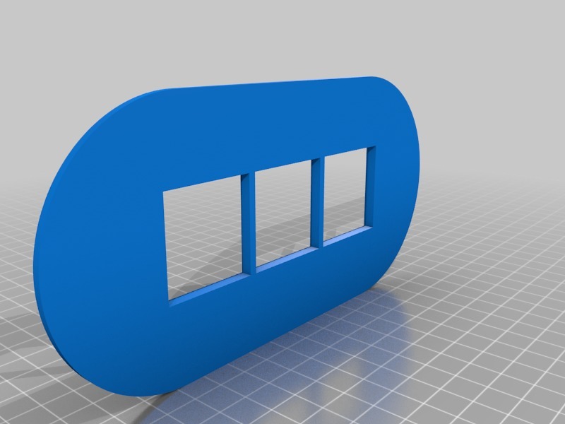 8x8 LED Matrix bezel (MAX7219 modules) by DotNetWorker | Download free ...