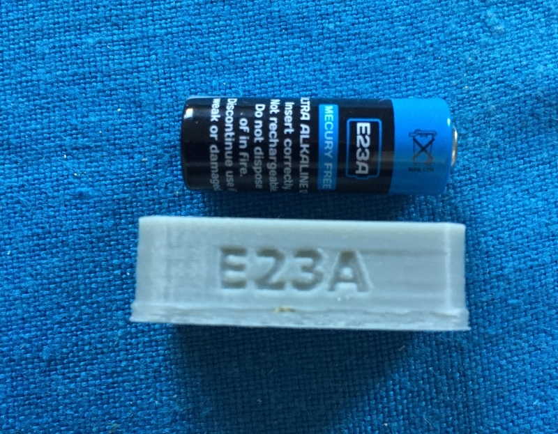 E23A 12V Battery holder
