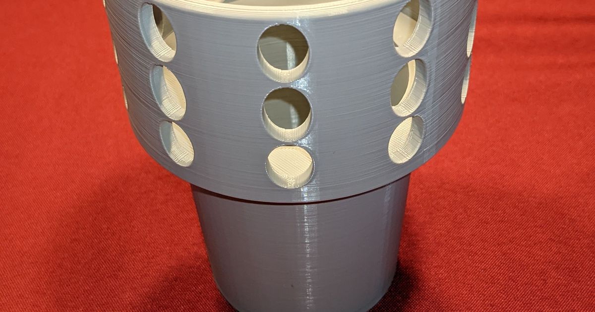 Hydro Flask Cup Holder Adapter Remix by SmurfJon123 Download free STL