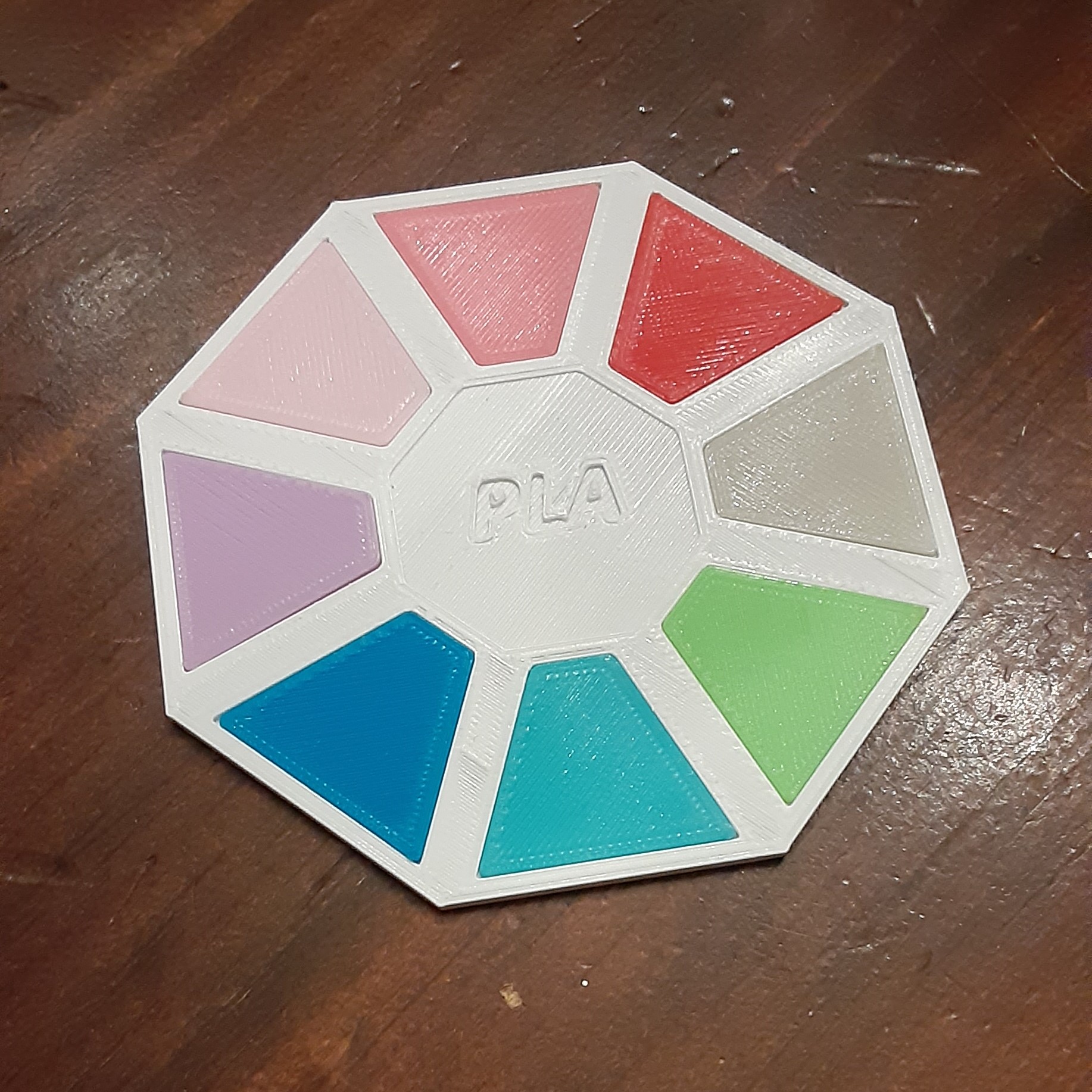Color Wheel Swatch Holder