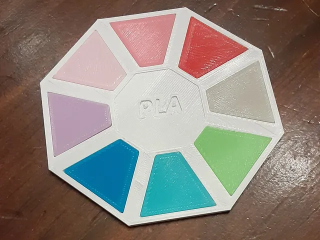 Color Wheel Swatch Holder