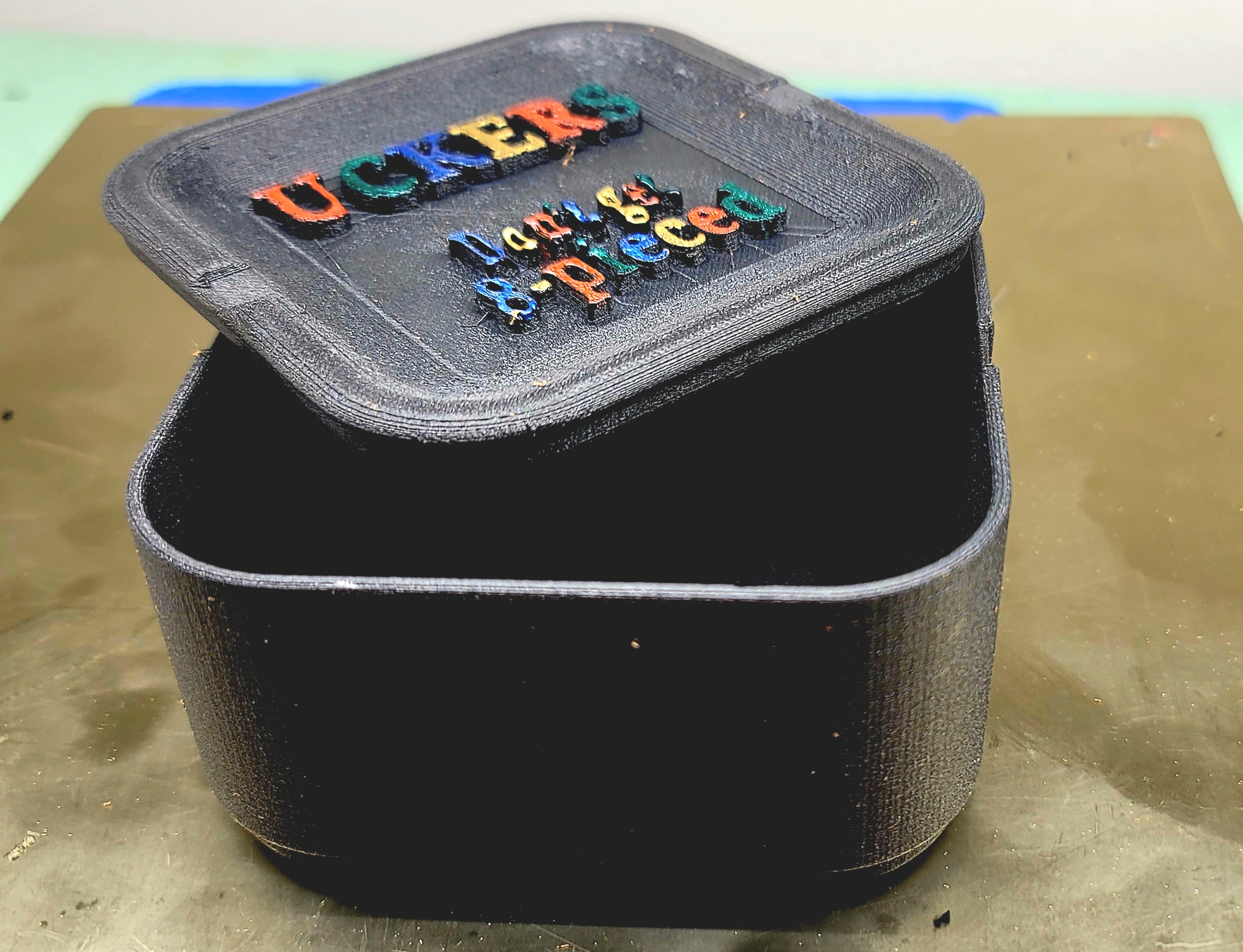 UCKERS stackable game piece container by macan724 Download free STL