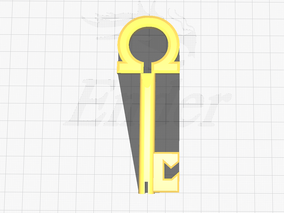 CLÉ OMEGA LOCKE AND KEYS by sparthene Download free STL model