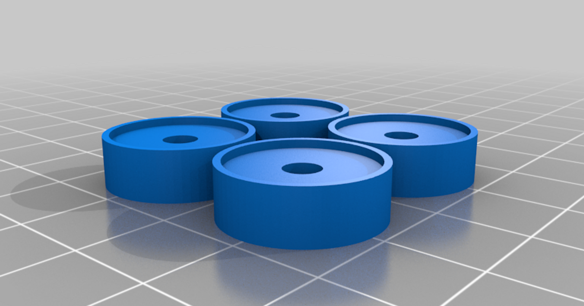 Ender 3 Series Bed Spacers by Zurlingo3D Download free STL model